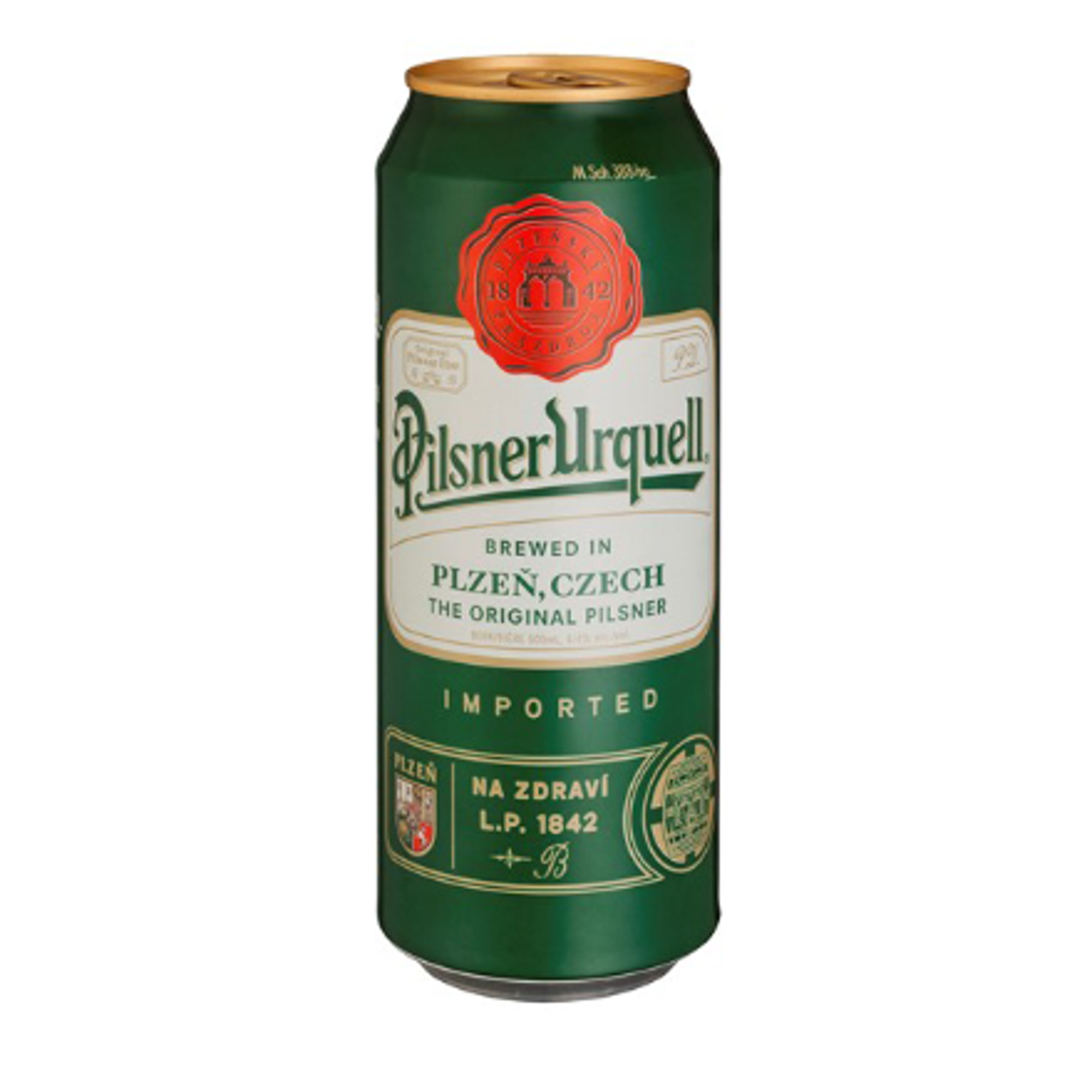 Mynd Pilsner Urquell dós 500ml