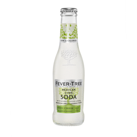 Mynd Fever Tree Mexican Lime/Yuzu Soda 200ml